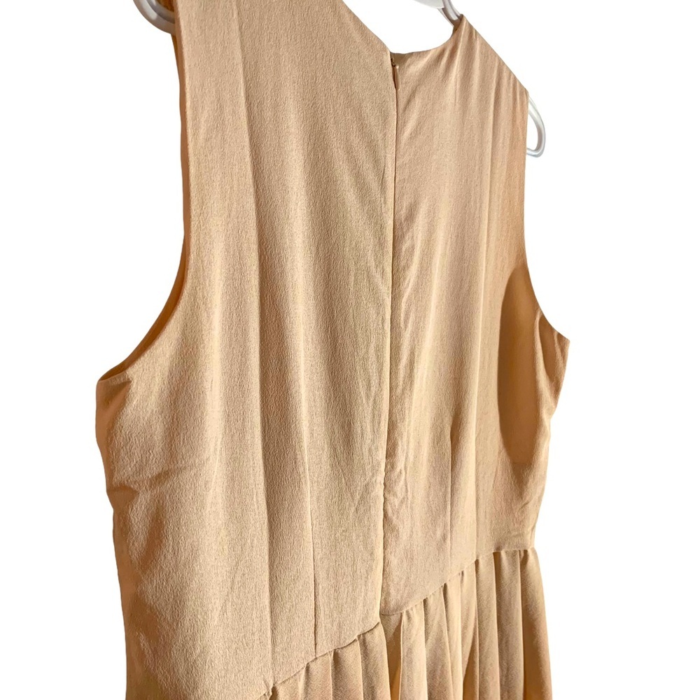 🪸H&M Cream Beige Medium Dress NWT🪸 - Picture 6 of 6